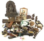 An assortment of collectables.