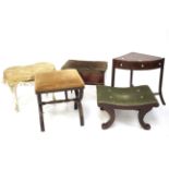 An assortment of furniture.