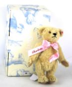 A boxed Steiff 'Royal Baby' bear.