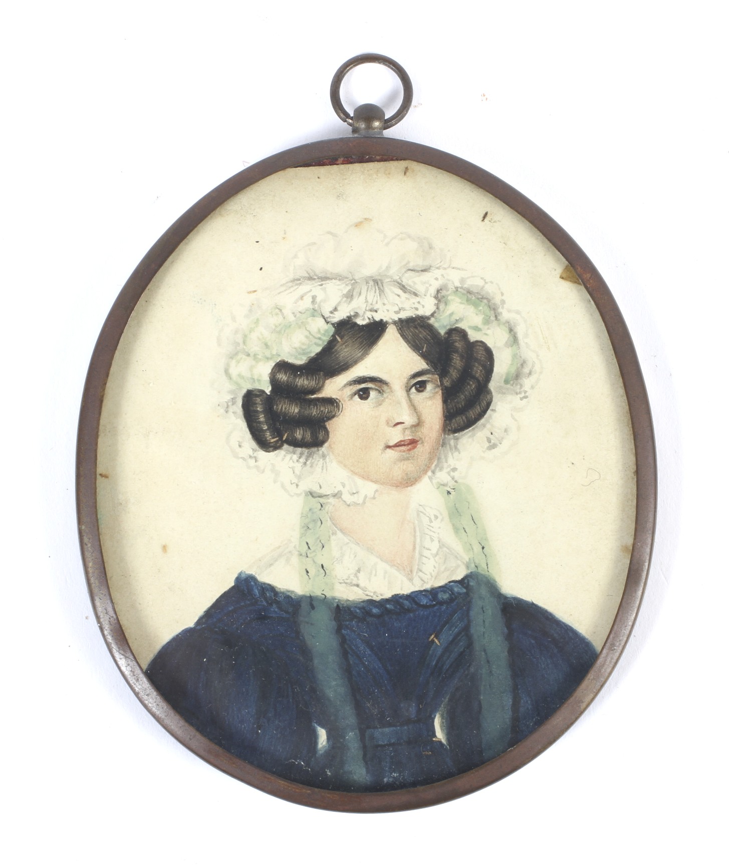 An early 19th century portrait miniature of a lady.