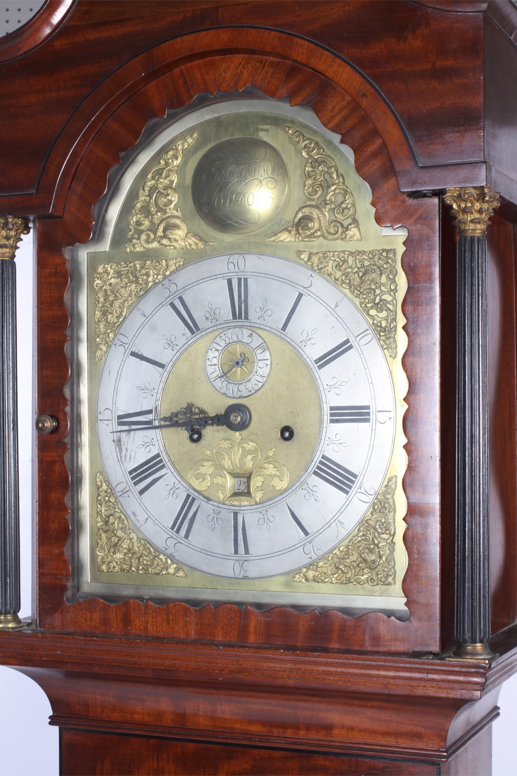 George III mahogany longcase clock. - Image 2 of 4
