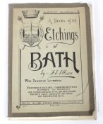 Fred E Ellison, a Series of Twenty-Four etchings of Bath. Part 4 No 138.