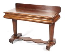 A Victorian mahogany washstand.