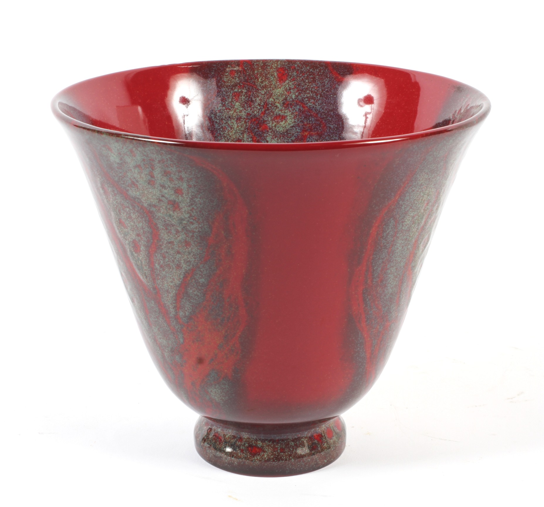 A boxed limited edition Royal Doulton Chaozhou flambe glazed bowl. - Image 2 of 3