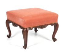 A Victorian footstool.