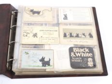 A large collection of Victorian and later cards.