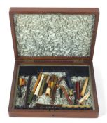 An assortment of cheroot and cigarette holders.