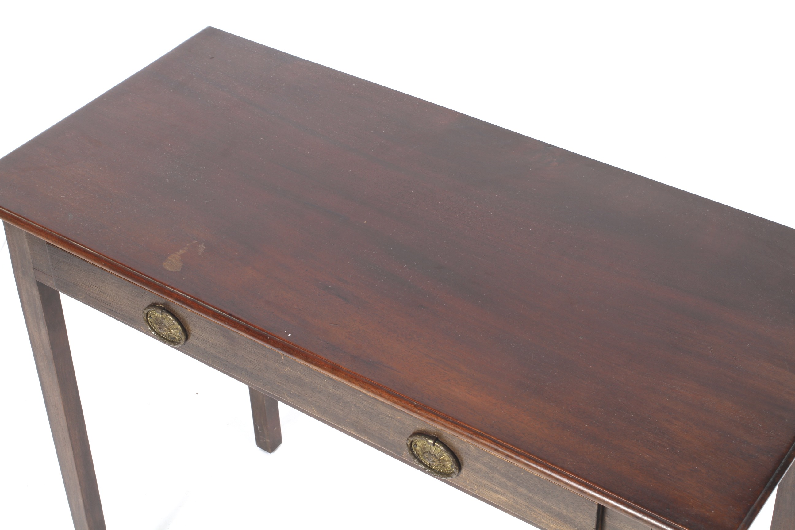 Late 19th century mahogany side table. - Image 2 of 2