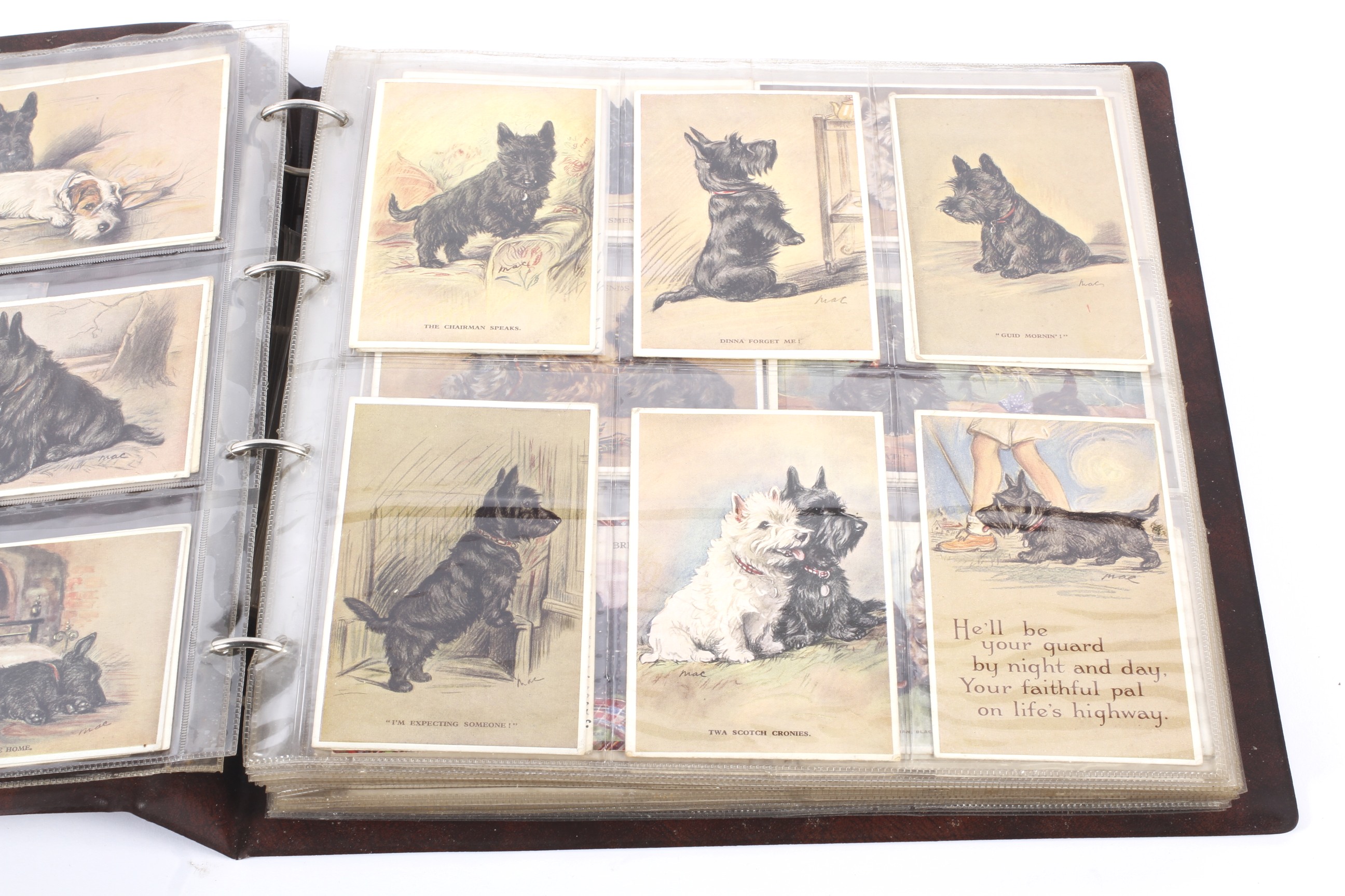 A large collection of Victorian and later cards. - Image 3 of 10