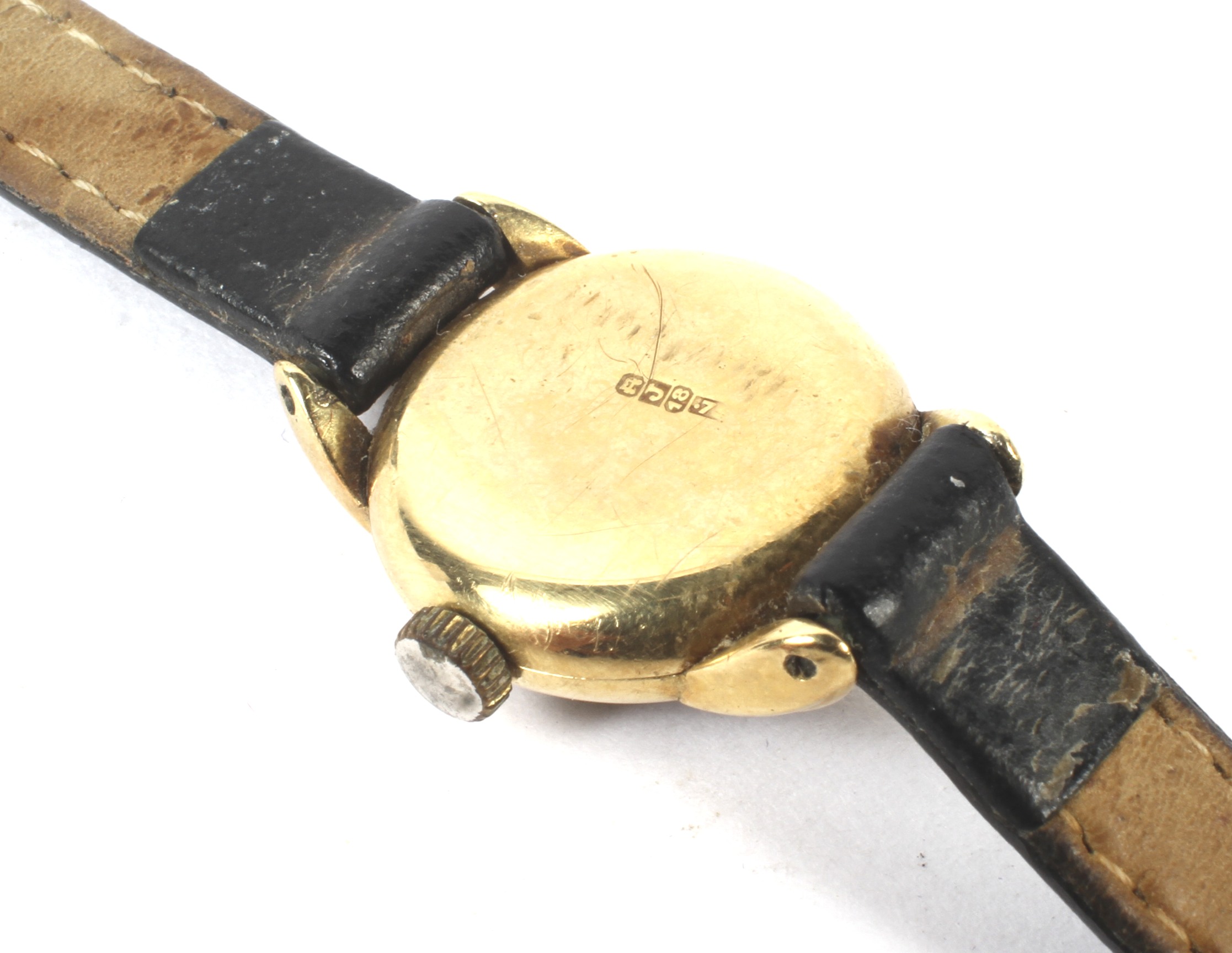 A ladies 18ct gold cased manual wind Movado wristwatch. - Image 3 of 4