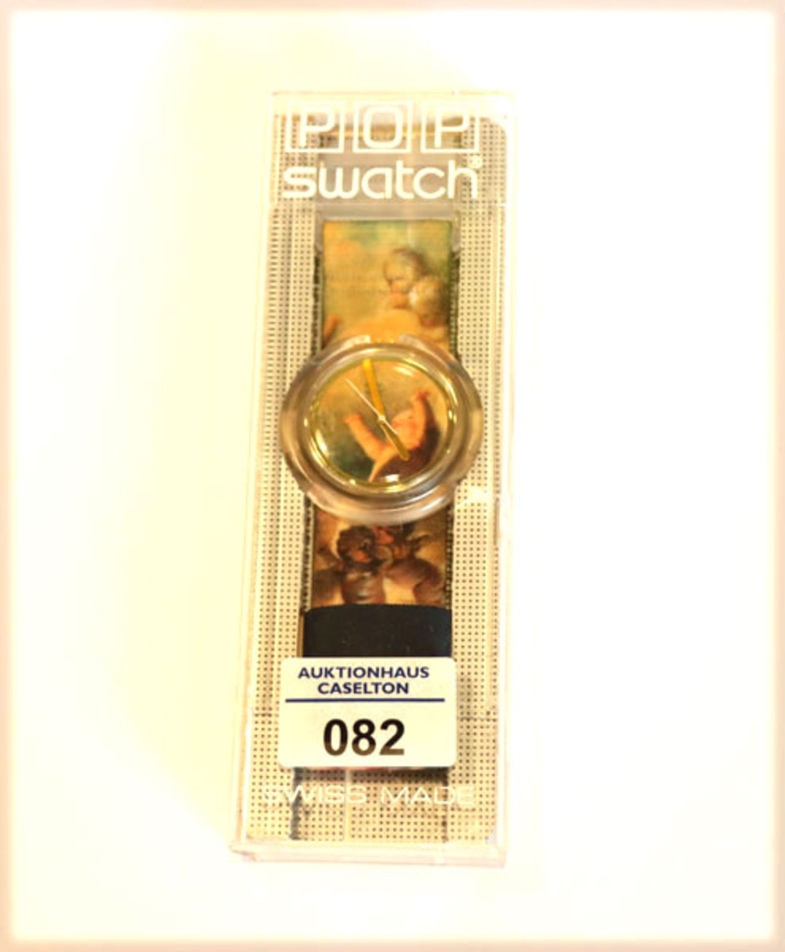 Seltene Vintage POP Swatch 'Putti' von 1992, Vivienne Westwood, Originalverpackt, neuwertig,