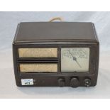 Radio Super K 5 A, Alters- und Gebrauchsspuren, H 18 cm, B 28 cm, T 17 cm, Funktion nicht geprüft,