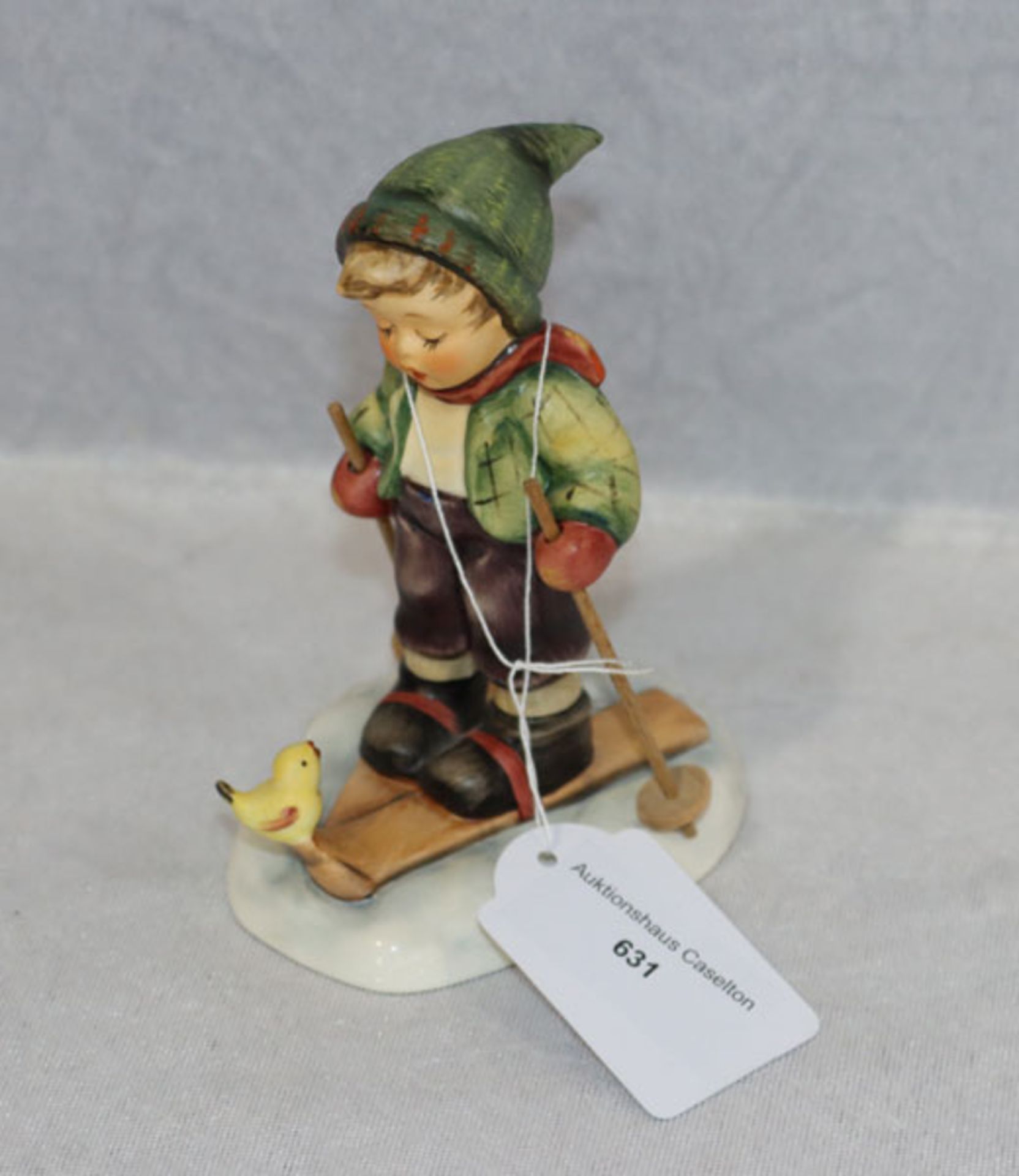 Goebel Hummelfigur 'Aus dem Weg', Modellnr. 2028, H 11 cm, 1. Wahl, gut erhalten