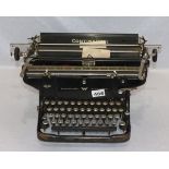 Continental Schreibmaschine, ca. 1920, Wanderer Werke Siegmar-Schönau, Alters- und Gebrauchsspuren
