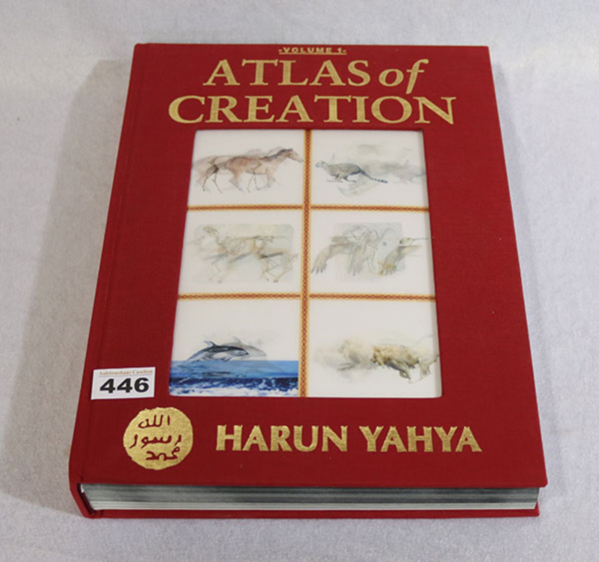 Buch 'Atlas of Creation', von Harun Yahya, in Englisch, gut erhalten