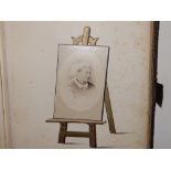 A Victorian silver mounted Royal Portrait photo album retailed by MacMichael of South Audley Street,