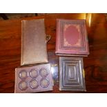 Four Victorian photo albums, including one with a secret compartment.