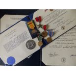 Lieutenant Colonel Roderick A. Ekert USAF, his Certificate of Retirement and Citation of Meritorious