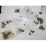 Roman coins and other items.