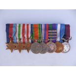 An RAF Medal Group awarded to M Sig A. Warne (C1593732), comprising; 1939-1945 Star, Italy Star,