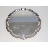 A modern Sheffield silver presentation salver - 'Mowlem Regional Construction Ltd., 1989', bearing