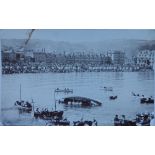 18 early postcards, many photgraphic, depicting scenes at Teignmouth sea front, including Lifeboat