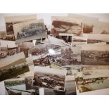 27 early postcards, many photographic, depicting views of Shaldon and Coombe Cellars, including a '