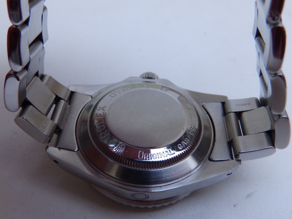 A boxed 1991 gent's stainless steel Rolex Oyster Perpetual Date Sea-Dweller automatic wrist watch - Image 7 of 10
