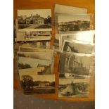 A collection of approximately 200 old postcards - many depicting Devon & Cornwall.