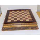 A boxed modern chess set with board, the pieces modelled as 18thC Royal Navy men and Pirates, the