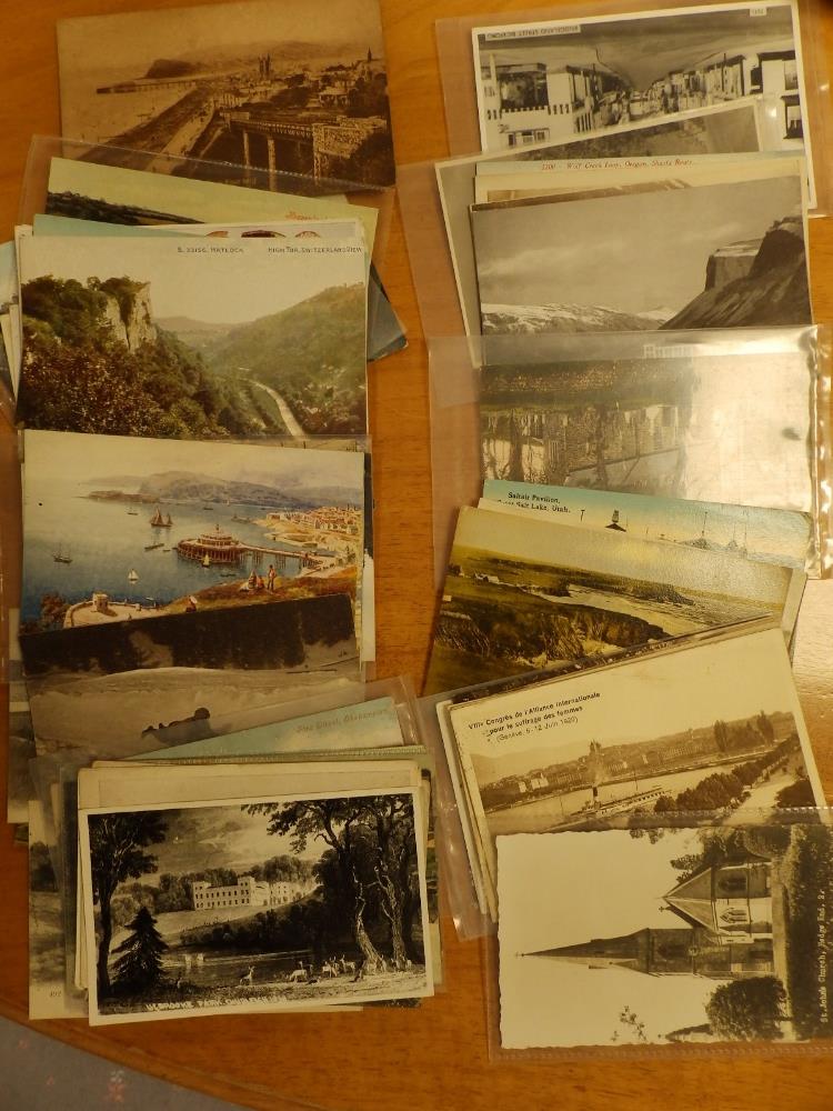 A collection of approximately 200 old postcards - many depicting Devon & Cornwall. - Image 2 of 3