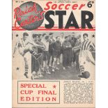 1954 FA CUP FINAL SOCCER STAR SPECIAL - PRESTON NORTH END V WEST BROMWICH ALBION