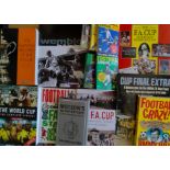 FOOTBALL BOOKS - WORLD CUP, FA CUP, ANNUALS ETC.