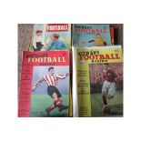 COLLECTION OF CHARLES BUCHANS' S FOOTBALL MONTHLY'S X 217 INCLUDES 1ST EDITION