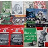 TWO LARGE BOXES OF FOOTBALL MEMORABILIA & MISCELLANY