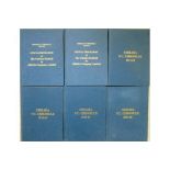 CHELSEA - LIMITED EDITION FACSIMILE BOUND VOLUMES X 6 ( 1909-10 TO 1914-15 )
