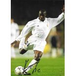 REAL MADRID - CLAUDE MAKELELE AUTOGRAPHED PHOTO