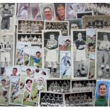 COLLECTION OF FOOTBALL CIGARETTE & TRADE CARDS CIRCA 1,000