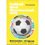 1974 WORLD CUP - SWEDEN V URUGUAY