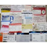 SMALL COLLECTION OF ARSENAL AWAY MATCH TICKETS INC'S EUROPEAN X 23