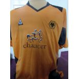 WOLVERHAMPTON WANDERERS 2005-06 HOME SHIRT