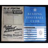 READING V PORTSMOUTH FRIENDLY 1954