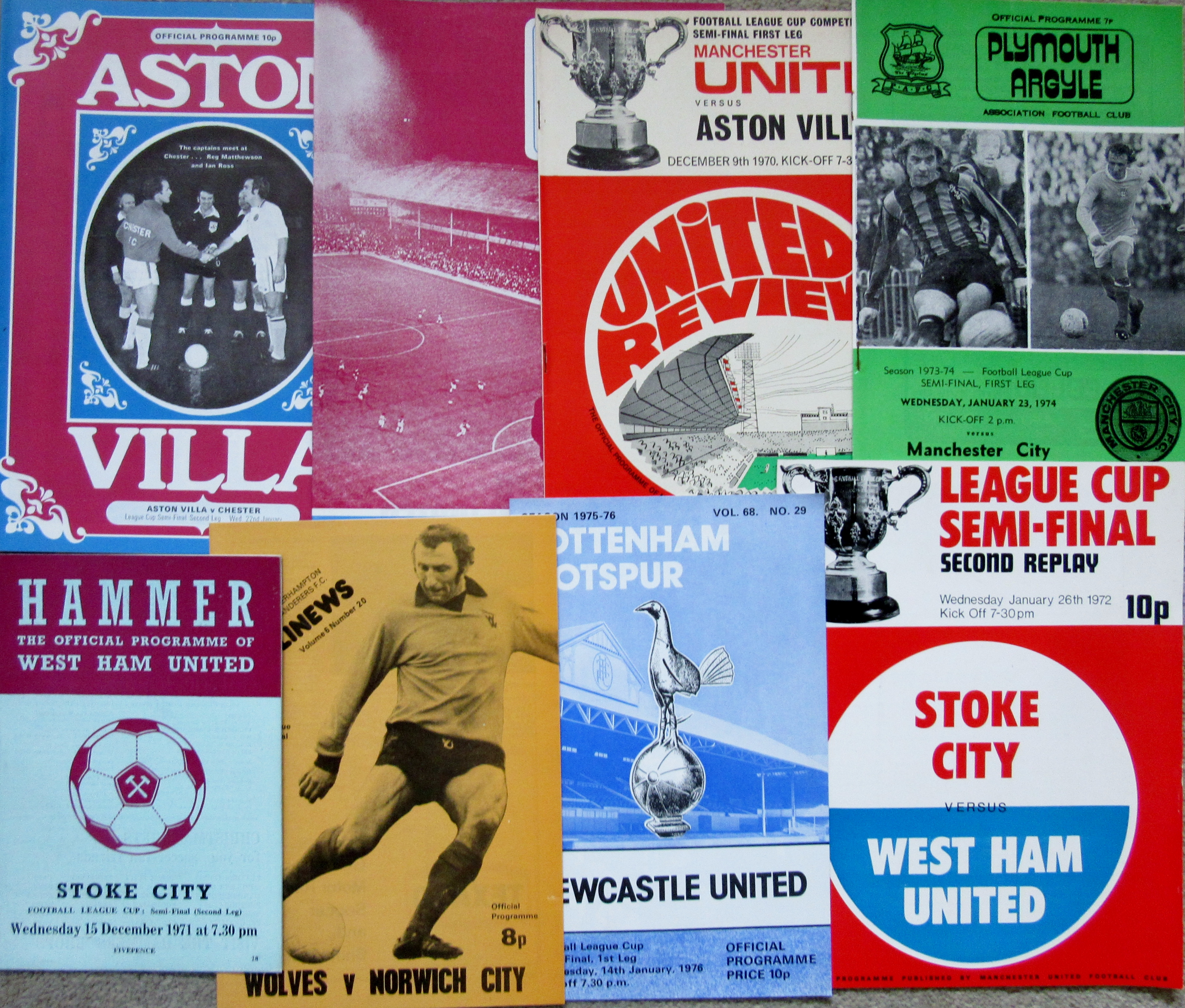 FOOTBALL BIG MATCH PROGRAMMES X 161 - Image 5 of 20