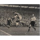 1948-49 BRENTFORD V LEICESTER CITY FA CUP ORIGINAL PRESS PHOTO