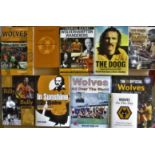 WOLVERHAMPTON WANDERERS BOOKS X 10