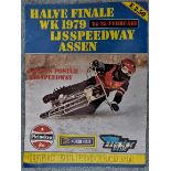 ICE SPEEDWAY - 1979 S/F PROGRAMME @ ASSEN