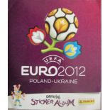 EURO 2012 PANINI STICKER ALBUM - COMPLETE WITH ALL STICKERS