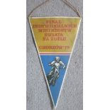 1979 SPEEDWAY WORLD FINAL PENNANT