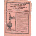 1946-47 ARSENAL V CHELSEA FA CUP 3RD RD 2ND REPLAY AT TOTTENHAM HOTSPUR