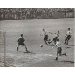 1948-49 FULHAM V BRENTFORD ORIGINAL PRESS PHOTO